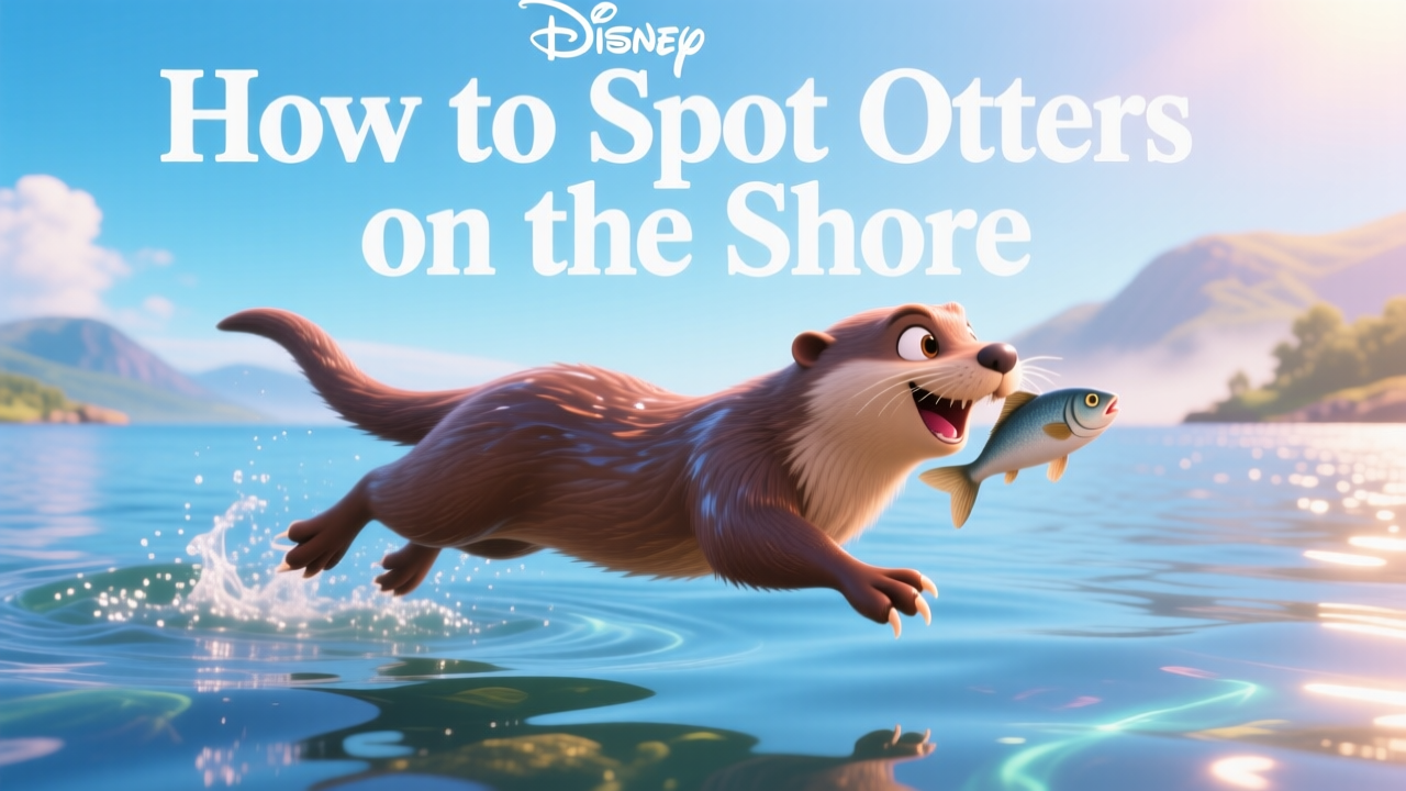 How to spot Otters on the Shore